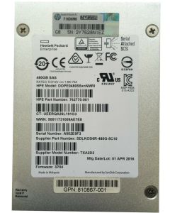 HPE Sandisk Optimus Eco 480GB SAS 6Gb Enterprise SSD