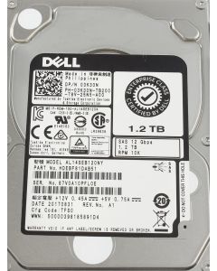 Dell 1.2TB SFF SAS 10K 12Gb/s HDD 03K30N