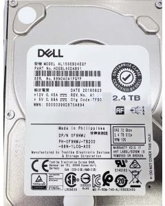 Dell 2.4TB SFF SAS 10K 12Gb/s HDD 0F9NWJ