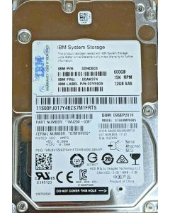 IBM 600GB SFF SAS 15K 12Gb/s HDD 00AK374