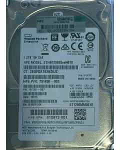 HPE 1.2TB SFF SAS 10K 12Gb/s HDD 810872-001