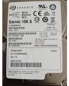 Seagate 300GB SFF SAS 10K 6Gb/s HDD ST300MM0006