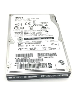 HGST 600GB SFF SAS 10K 6Gb/s HDD HUC109060CSS600