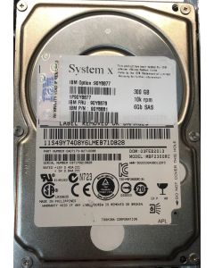 IBM 300GB SFF SAS 10K 6Gb/s HDD 90Y8878