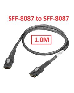 Generic SAS SFF-8087 to SFF-8087 Backplane Cable 1.0m