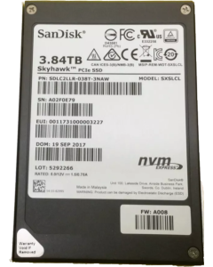 Sandisk SkyHawk 3.84TB U.2 NVMe Enterprise SSD