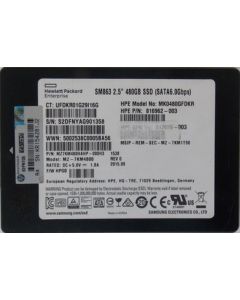 Samsung SM863 480GB SATA 6Gb Enterprise SSD