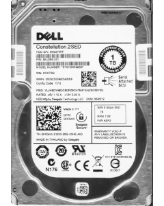 Dell 1TB SFF SAS 7.2K 6Gb/s HDD 0XKGH0