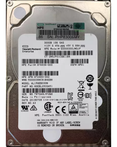 HPE 300GB SFF SAS 10K 12Gb/s HDD 872483-002