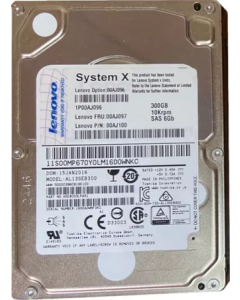 Lenovo 300GB SFF SAS 10K 6Gb/s HDD 00AJ097