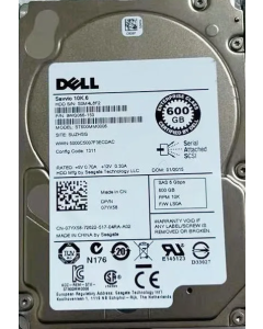 Dell 600GB SFF SAS 10K 6Gb/s HDD 07YX58