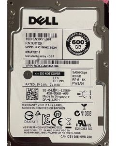 Dell 600GB SFF SAS 15K 6Gb/s HDD 04J5P1