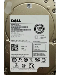 Dell 300GB SFF SAS 10K 6Gb/s HDD 0PGHJG