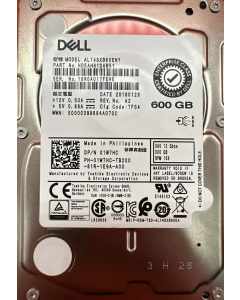 Dell 600GB SFF SAS 15K 12Gb/s HDD 01W7HC