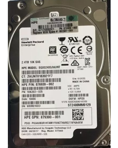 HPE 2.4TB SFF SAS 10K 12Gb/s HDD 879300-001