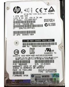 HPE 1.2TB SFF SAS 10K 6Gb/s HDD 693651-004