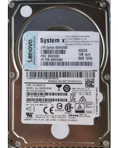 Lenovo 600GB SFF SAS 10K 12Gb/s HDD 00WG691